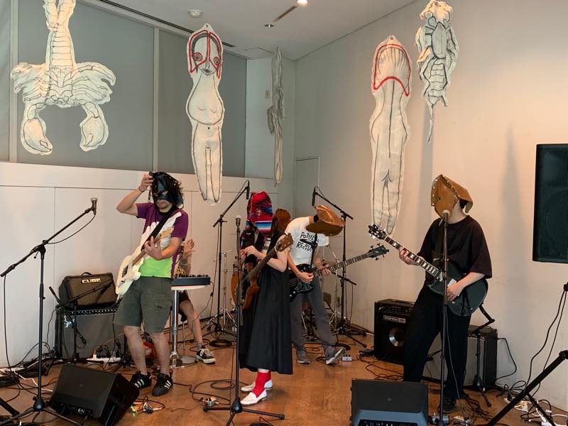 Movie: THE TETORAPOTZ Live Performance @ Hara Museum